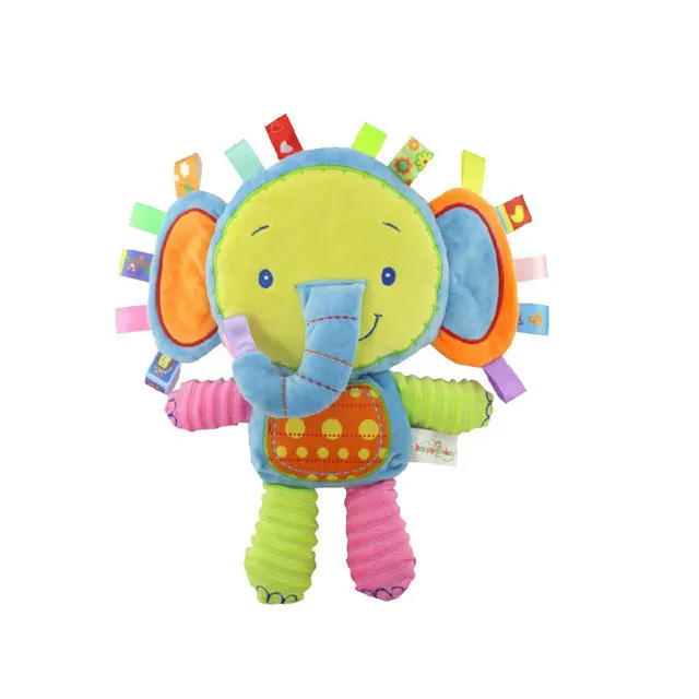 Stuffed Animal Soft Baby Rattles Toy