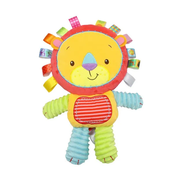 Stuffed Animal Soft Baby Rattles Toy