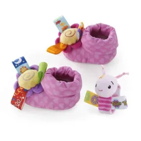 Taggies Toes and Wristies Set - Pink