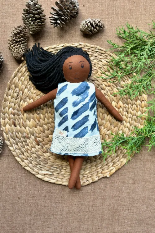 The Good Gift, Single Doll, Rinkal, Cotton Fabric Toy