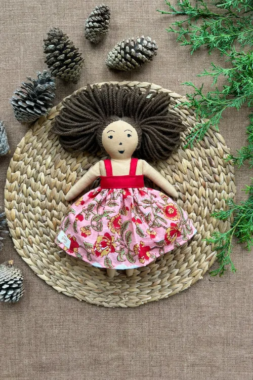 The Good Gift, Single Doll,Daisy, Cotton Fabric Toy