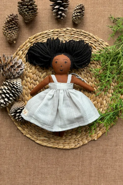 The Good Gift, Single Doll,Jia, Cotton Fabric Toy