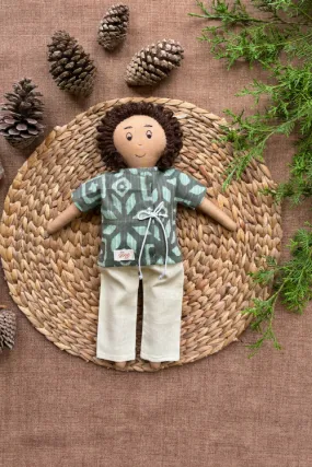 The Good Gift, Single Doll,Jiten, Cotton Fabric Toy