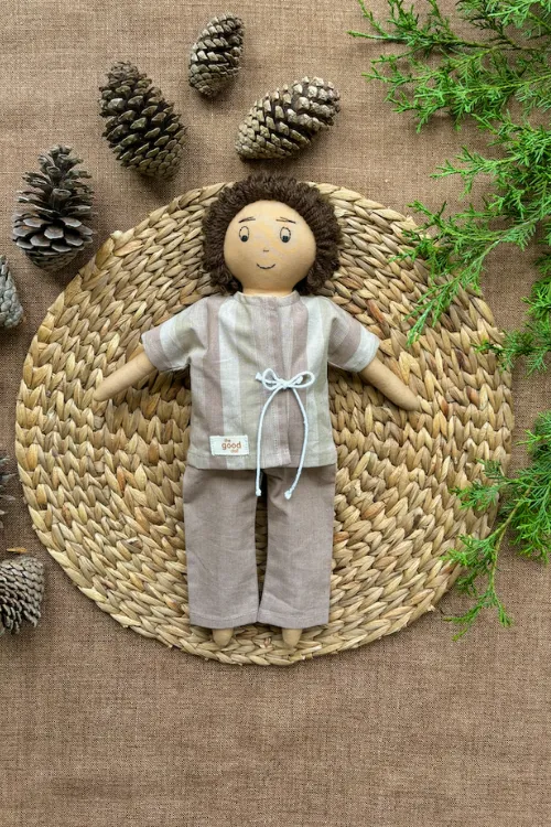 The Good Gift, Single Doll,Manoj, Cotton Fabric Toy
