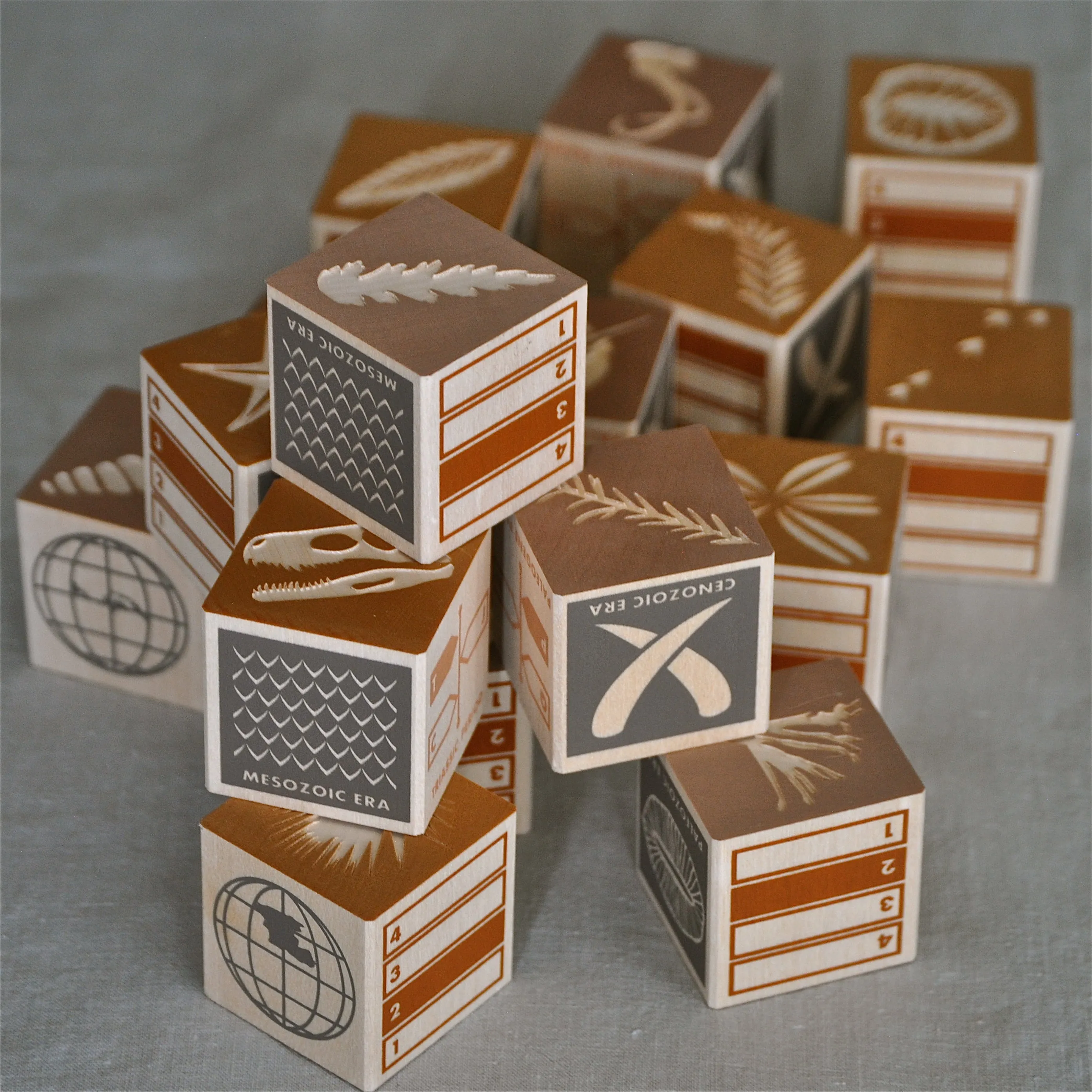 Uncle Goose Fossil Blocks