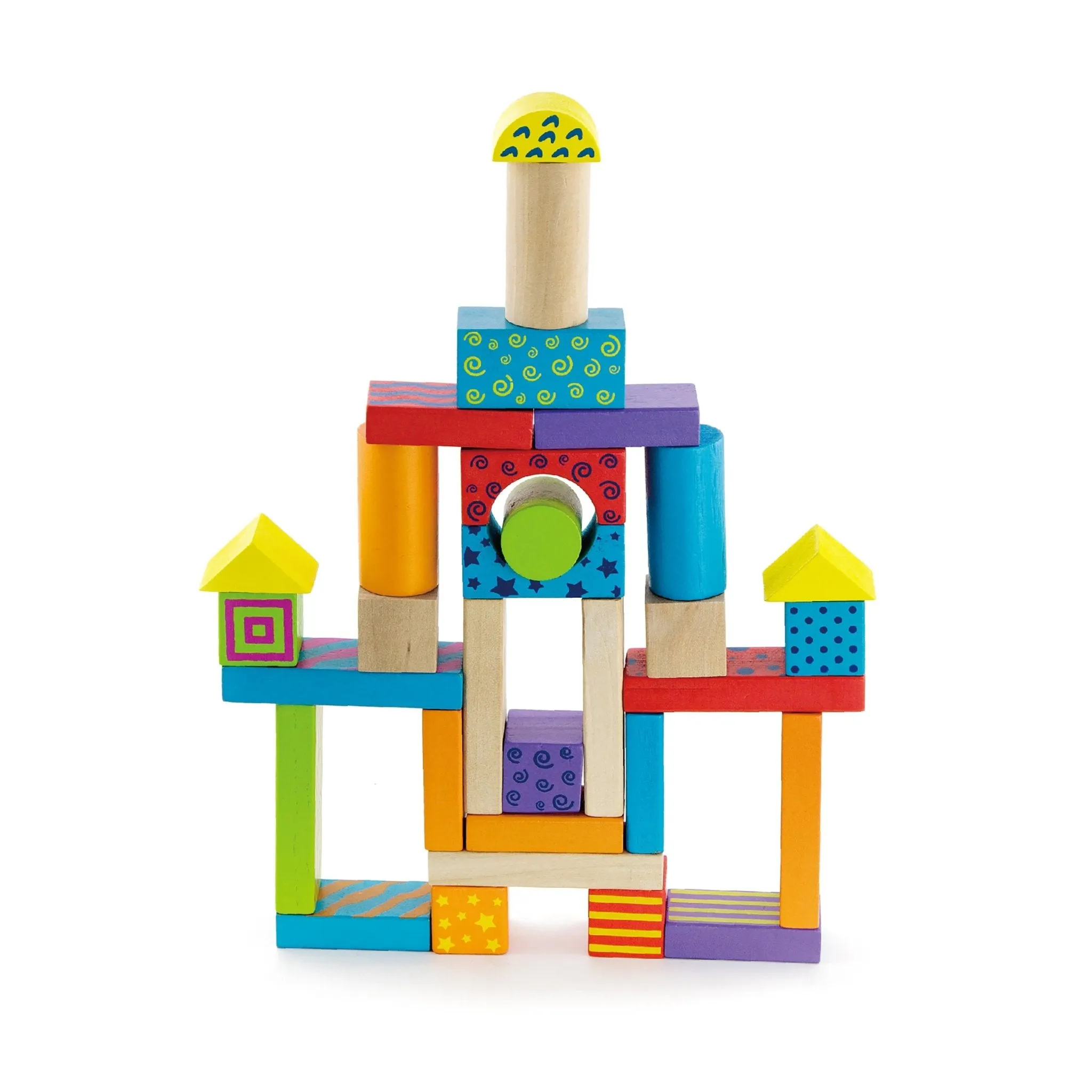 Wooden Blocks -100pcs